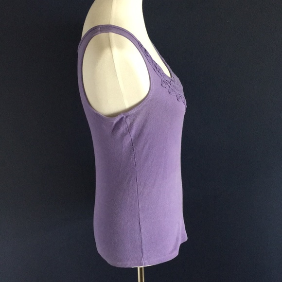 2 A Tee Purple Tank Top. size S - Picture 2 of 8